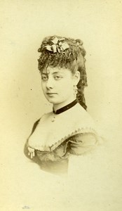 France Paris Theater Actress Miss Anita old CDV Photo Reutlinger 1870