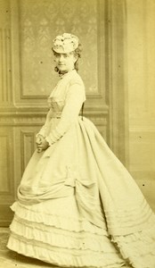 France Paris Theater Actress Miss Berthe Girardin old CDV Photo Reutlinger 1870