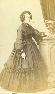 France Nancy Marie Fourier de Bacourt old CDV Photo Perin 1860's