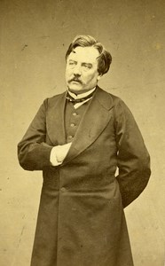 France Paris Theater Actor Lacressonniere old CDV Photo Lege & Bergeron 1870