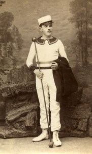 France Vernon Bandmaster Old CDV Photo Messier 1890