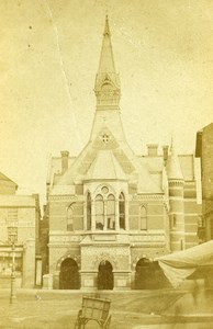 United Kingdom Luton Church Old CDV Photo Taylor 1865