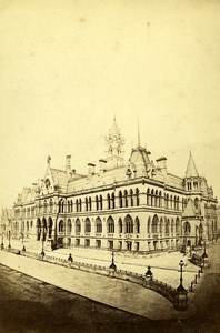 United Kingdom Manchester Assize Courts Old CDV Photo MPC 1865