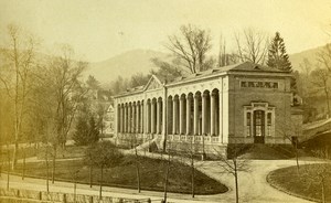 Germany Baden Trinkhalle Old CDV Photo Numa Blanc 1865