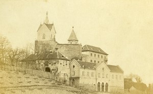 Germany Baden Castle Eberstein Old CDV Photo Numa Blanc 1865