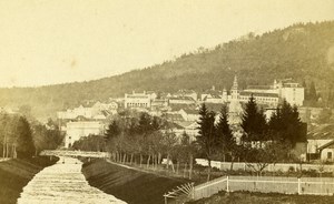 Germany Baden Panorama Old CDV Photo Numa Blanc 1865