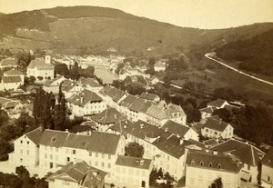 Germany Baden Panorama Old CDV Photo William England 1865