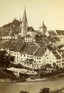 Germany Baden Panorama Old CDV Photo William England 1865
