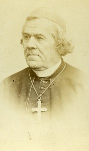 France Paris Catholic Religion Cardinal Gousset Old CDV Photo Reutlinger 1865