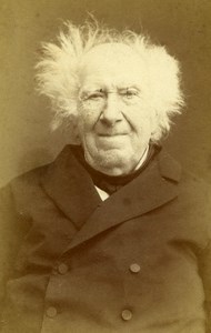 France Paris Scientist Eugene Chevreul Old CDV Photo Langlois 1880