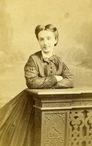 France Paris Countess of Ulmes Old CDV Photo Levitsky 1865