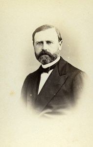 France Vichy Scientist Doctor Lundberg Old CDV Photo Couton 1865