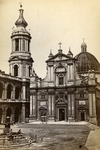 Italy Basilica della Santa Casa Santuario Madonna di Loreto Old CDV Photo 1870