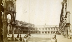 Italy Venezia Ducal Palace Old CDV Photo 1870