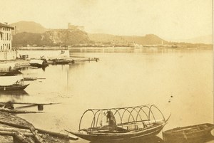 Italia Lago Maggiore Old CDV Photo Degoix 1870