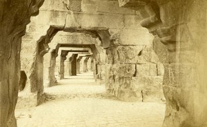 France Nimes gallery Arena Old CDV Photo 1870