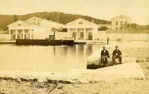 France Hopital de la Marine Saint Mandrier Old CDV Photo 1870