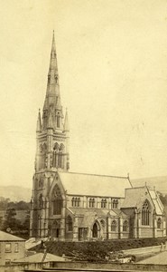 United Kingdom Halifax Church Old CDV Photo Gregson 1870