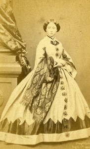 Princess Alice of United Kingdom Old CDV Photo Mayall 1870