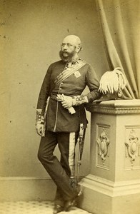Duke of Cambridge of United Kingdom Old CDV Photo Maull 1870