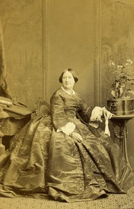 English Theater London Actress Ellen Kean Old CDV Photo Southwell 1865