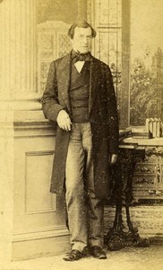 English Politician Frederic Thesiger Baron Chelmsford CDV Photo Caldesi 1865