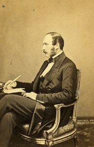 English Royalty Prince Consort Albert de Saxe Cobourg CDV Photo Mayall 1861
