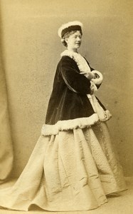 English Theater London Actress Kate Terry Old CDV Photo LSC 1865