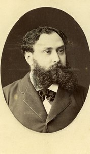 French Aristocracy Comte de Chalvet de Rochemonteix Old CDV Photo Walery 1870