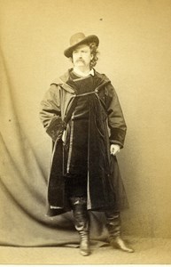 London Theater Actor Henry Gartside Neville Old CDV Photo LSC 1864