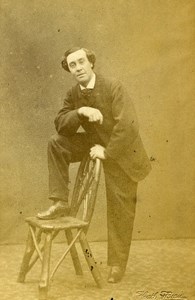 London Theater Actor Mr Shore Old CDV Photo Beau 1864