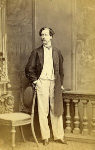 London Theater Actor Charles Old CDV Photo Southwell 1864