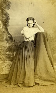 London Theater Actress Kate Bateman Old CDV Photo Mayall 1864