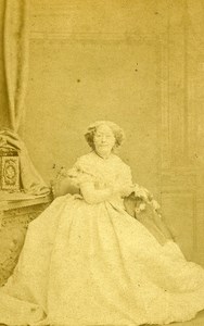 London Theater Actress Miss Stirling Old CDV Photo Southwell 1864