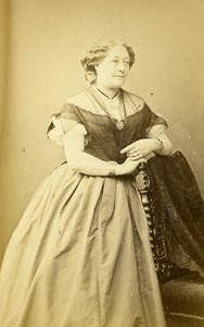 London Theater Actress Miss Stirling Old CDV Photo LSC 1864