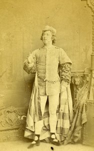 London Theater Actor John Nelson Old CDV Photo Southwell 1864