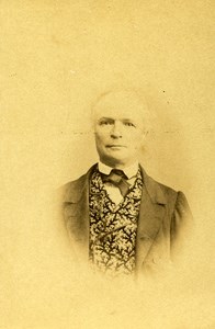 Gustave Pernot Mayor of Epinal Old CDV Photo Plubel 1865