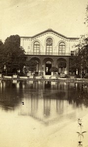 Germany Wiesbaden Kursaal Old CDV Photo Bender 1864