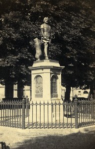 Switzerland Bern Statue de Berthold V de Zähringen CDV Photo Adolphe Braun 1865