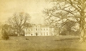 Scotland Ecosse Belmont Castle Old CDV Photo Patrick 1865