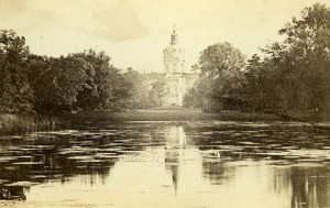 Germany Berlin Charlottenburg Palace Park Old CDV Photo 1865