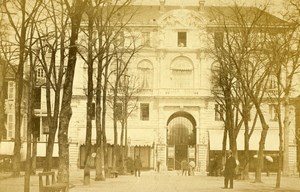 France Pau Hotel de Ville Town Hall Old CDV Photo Pacault 1865