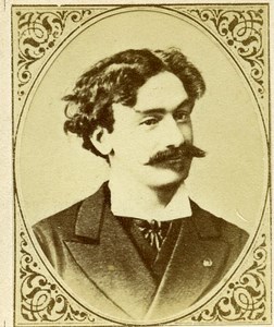 France actor ? MARX Old CDV Photo Figaro Album 1875