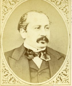 France actor ? J. RICHARD Old CDV Photo Figaro Album 1875