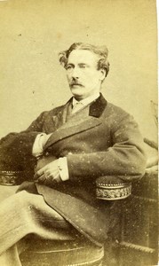 United Kingdom Liverpool Man Victorian Fashion CDV Photo Vandyke & Brown 1870