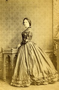 London Theater Stage Actress Miss Billington Old CDV Photo Southwell 1864