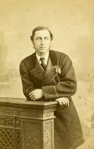 British Royal Family Duke of Edinburgh Alfred Old CDV Photo Levitsky 1866