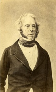 United Kingdom London Lord Palmerston Old Photo CDV Mayer & Pierson 1865