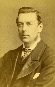 United Kingdom London Politician Joseph Chamberlain Old Photo CDV LSC 1875