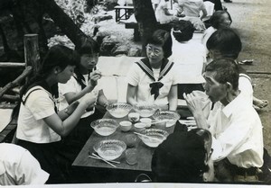 Japan Japanese Student Life in Shimonoseki Amateur Photo Snapshot 1958